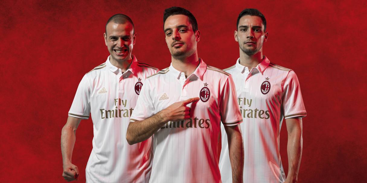 Antonelli, Bonaventura e De Sciglio posano con la nuova maglia. Adidas